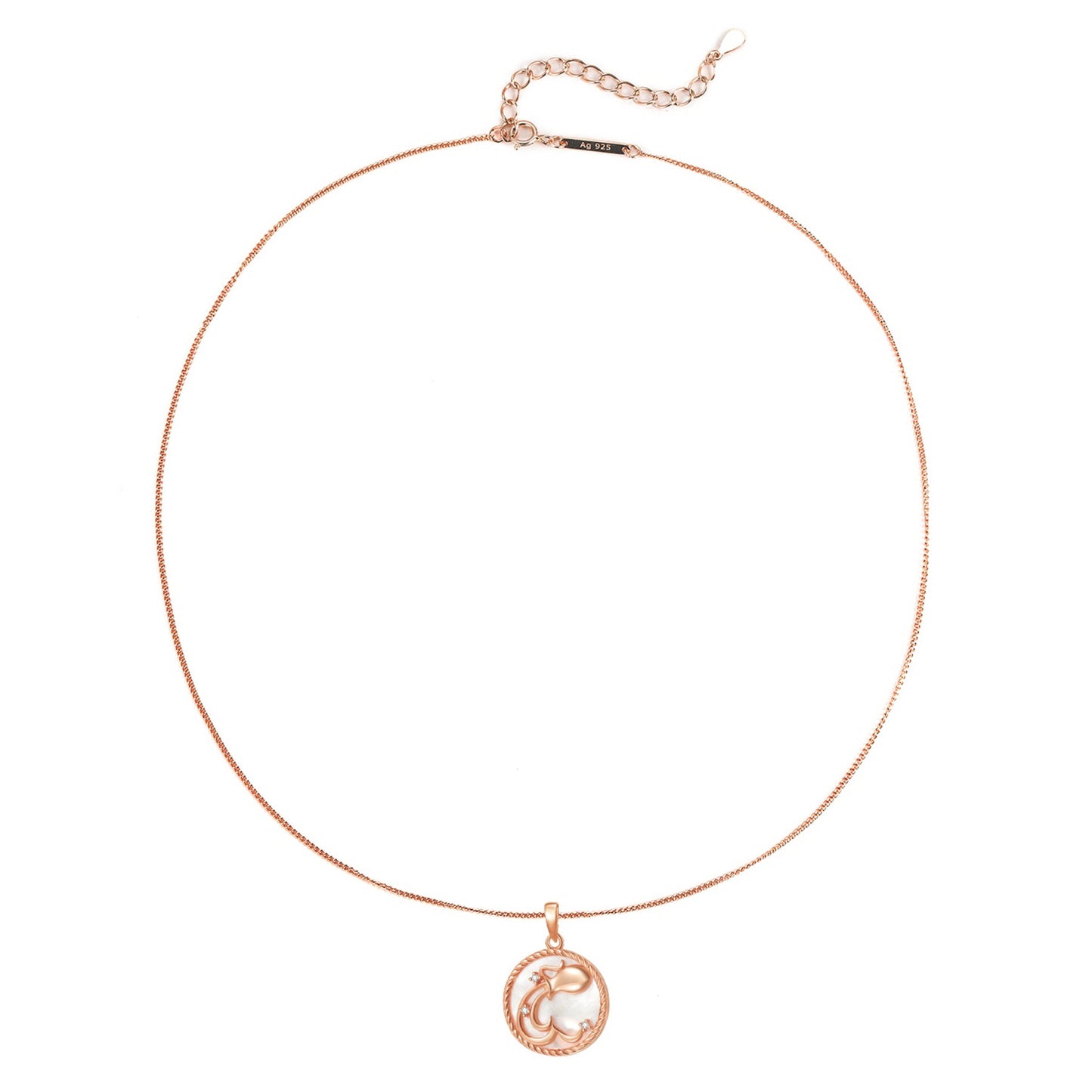 Aquarius Zodiac Pendant Necklace
