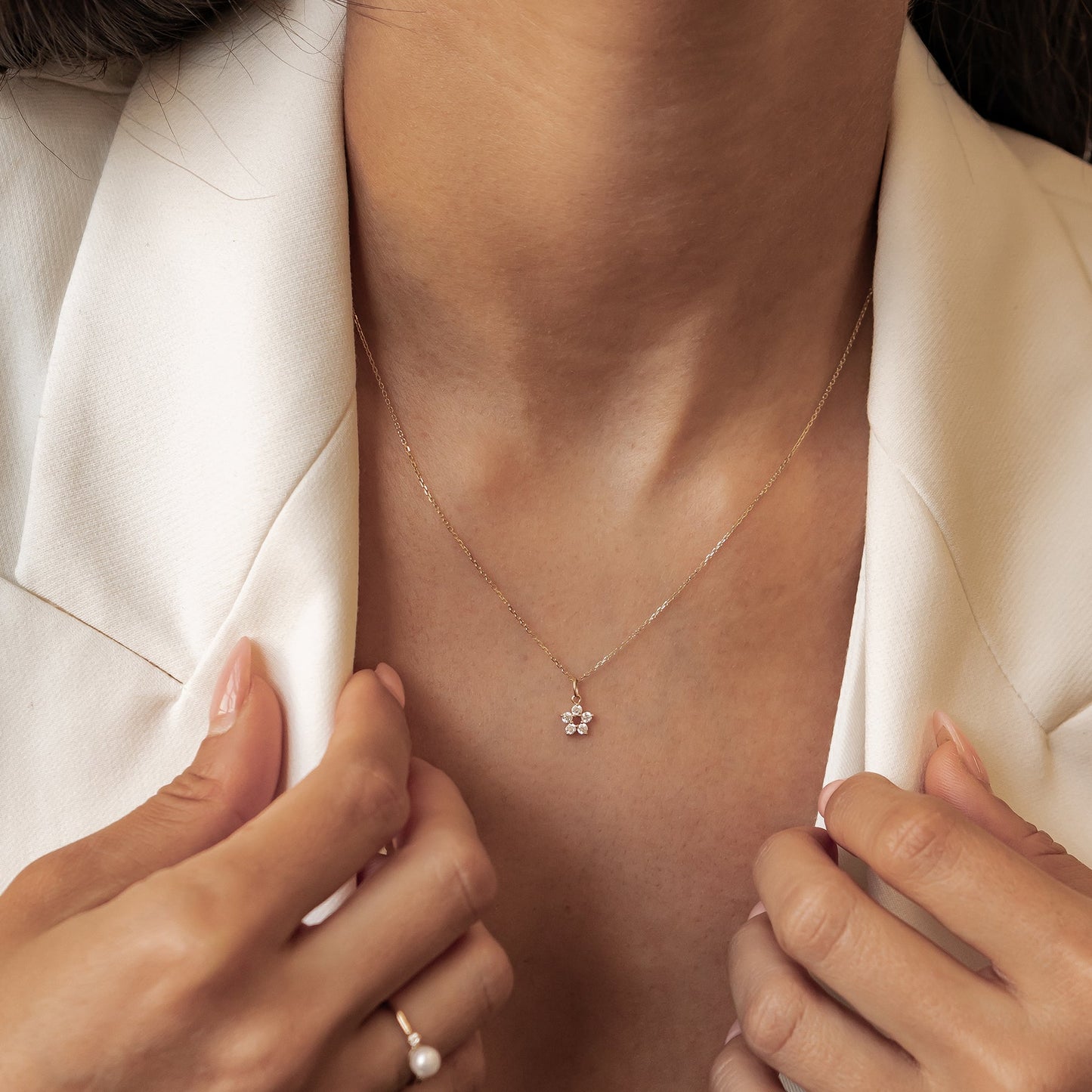 Becoming Necklace 14K Gold