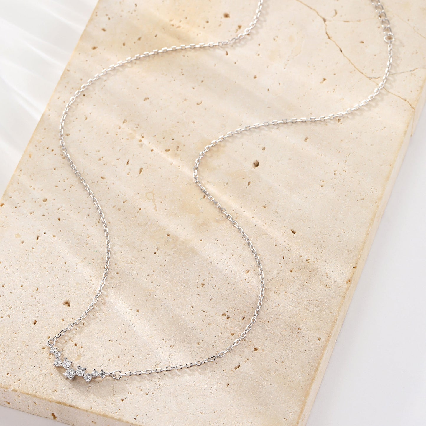 Infinite Shine Necklace Sterling Silver