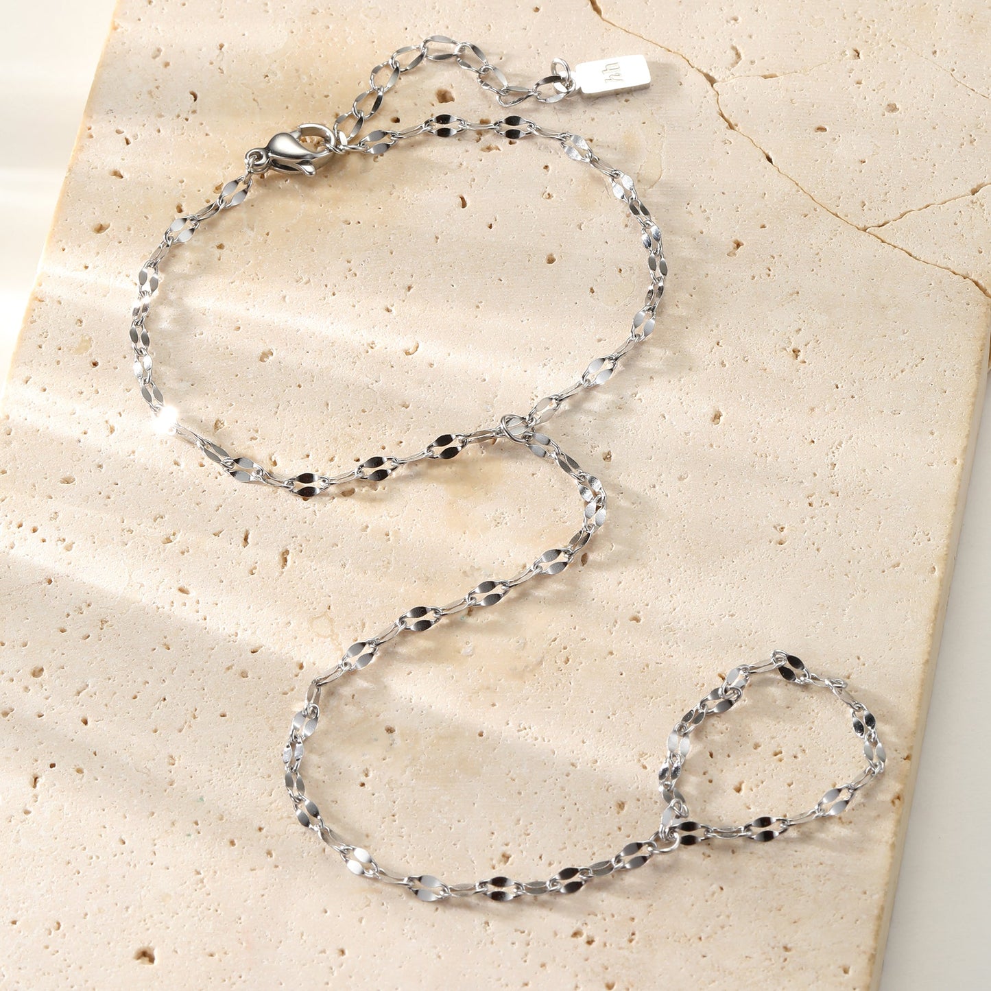 Rolo Hand Chain Bracelet