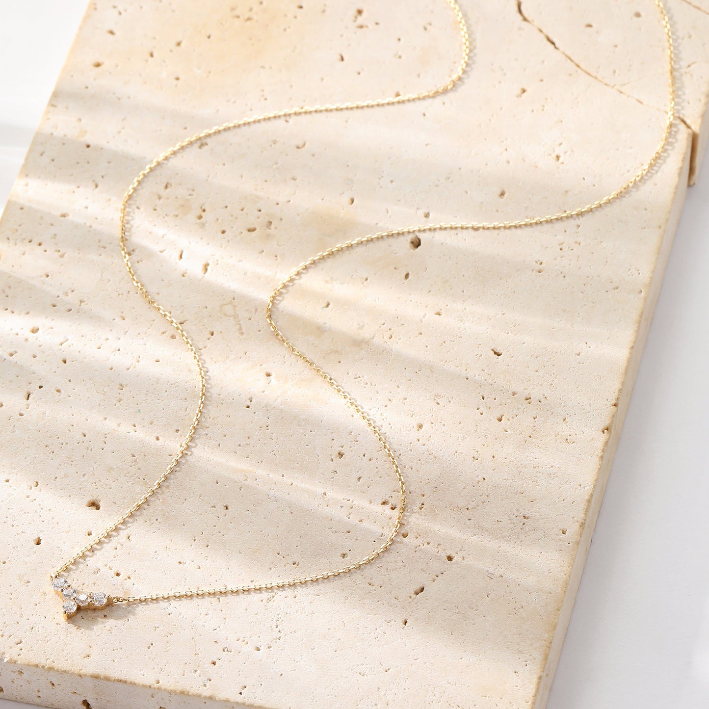 Strength Necklace 14K Gold