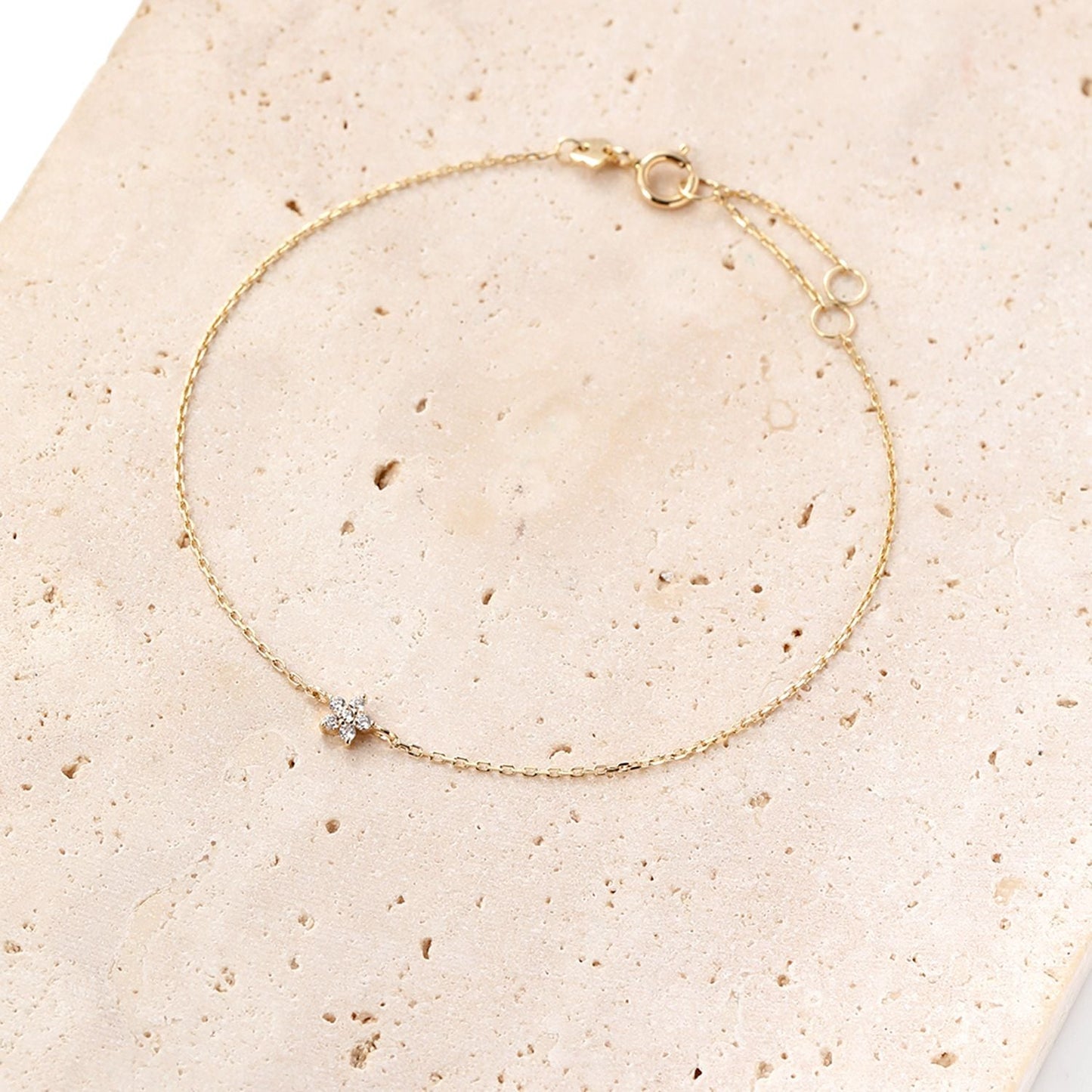 Bloom Bracelet 9K Gold