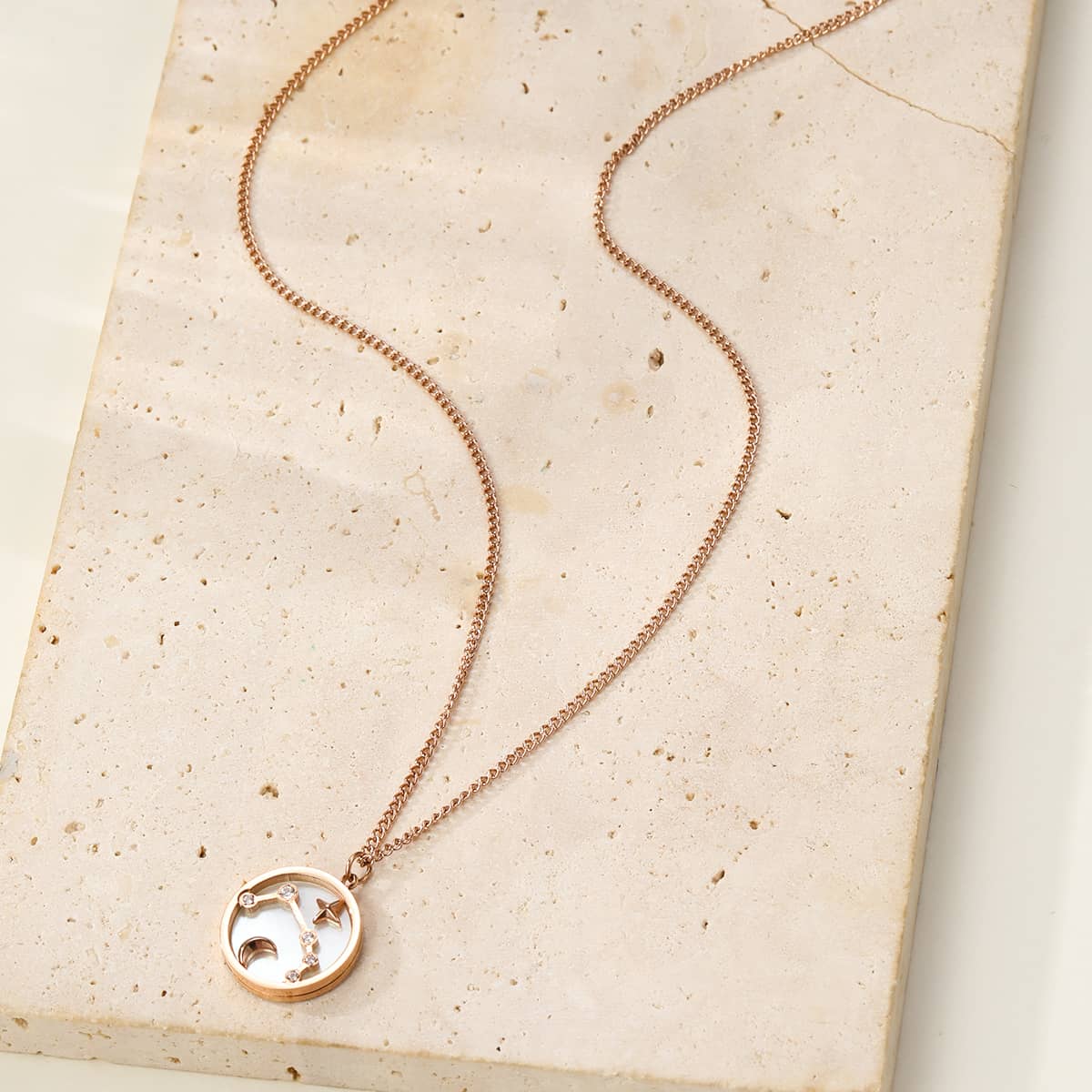 Aries Star Constellation Pendant Necklace