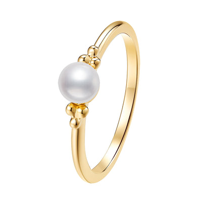Awakening Pearl Ring 14K Gold