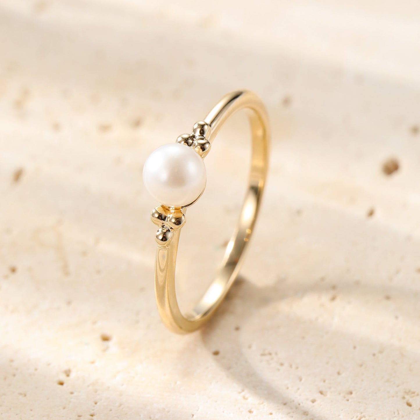Awakening Pearl Ring 14K Gold
