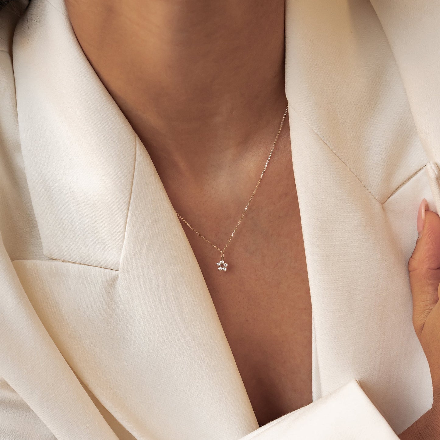 Becoming Necklace 14K Gold