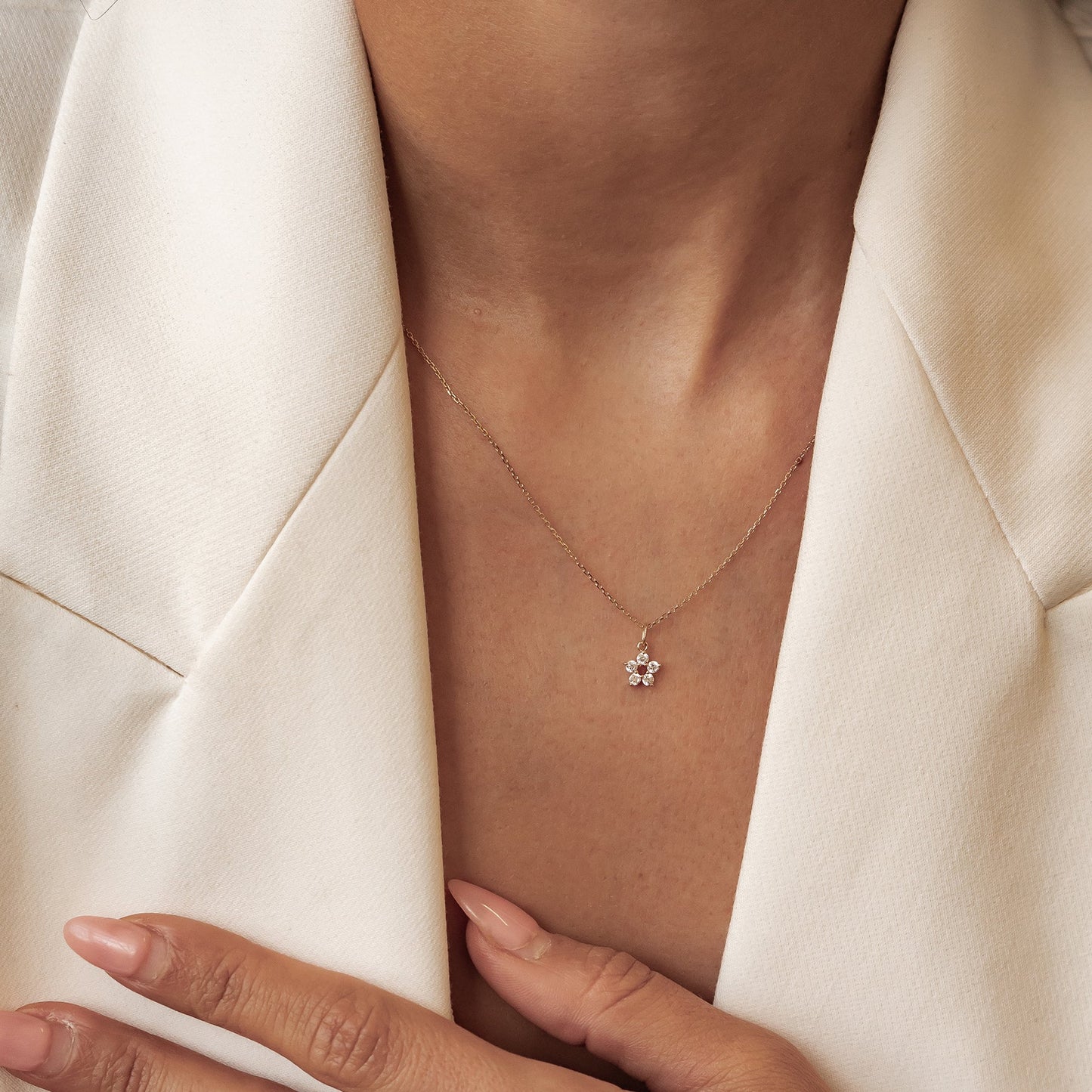 Becoming Necklace 14K Gold