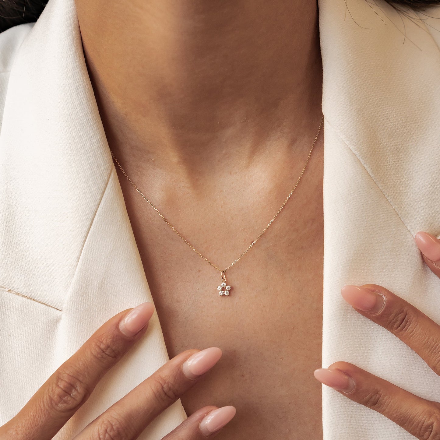 Becoming Necklace 14K Gold