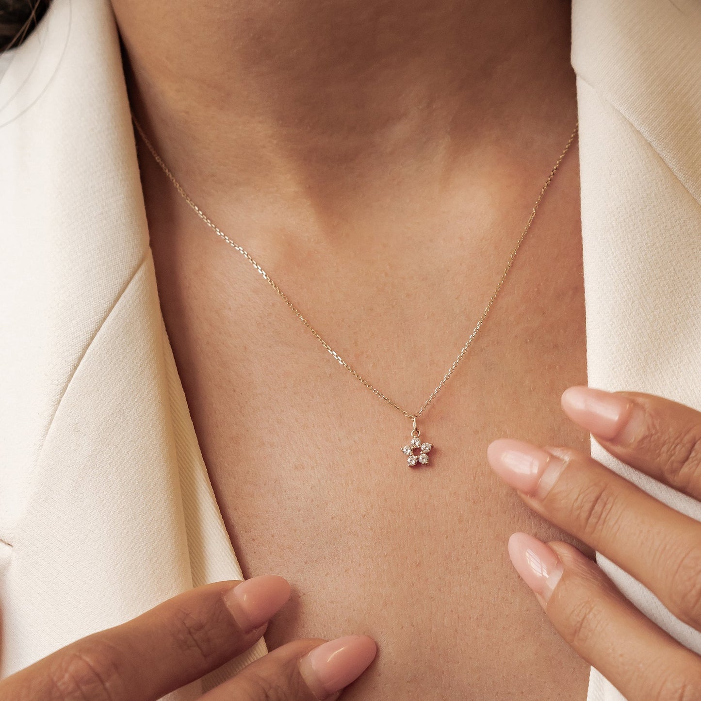 Becoming Necklace 14K Gold