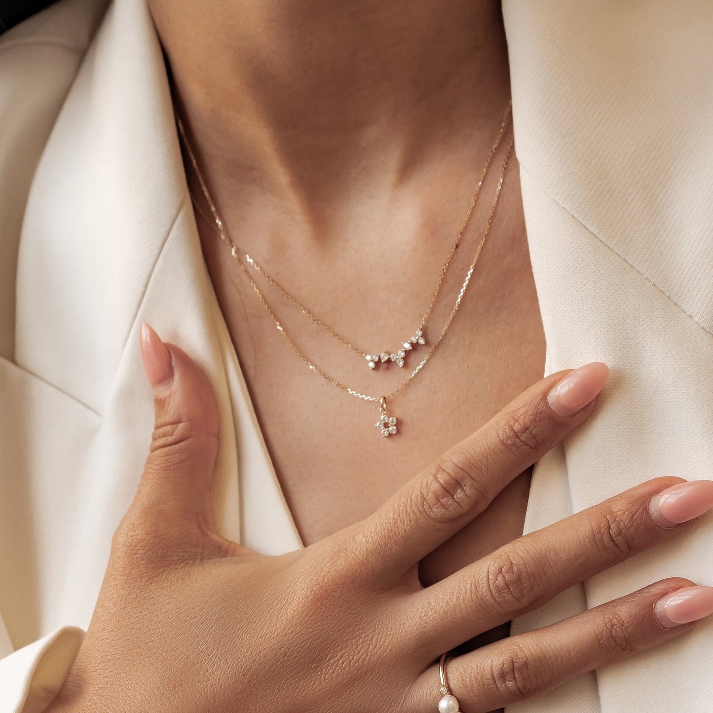 Becoming Necklace 14K Gold