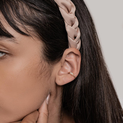 Butterfly Ear Cuff Sterling Silver