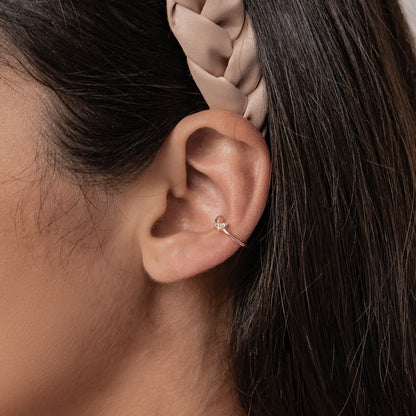 Butterfly Ear Cuff Sterling Silver