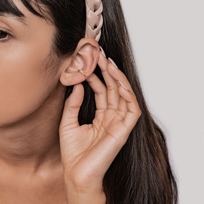 Butterfly Ear Cuff Sterling Silver