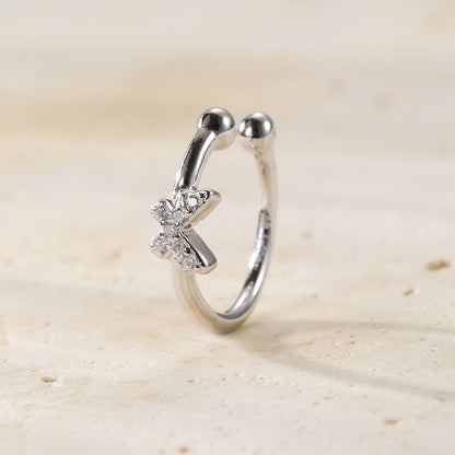 Butterfly Ear Cuff Sterling Silver