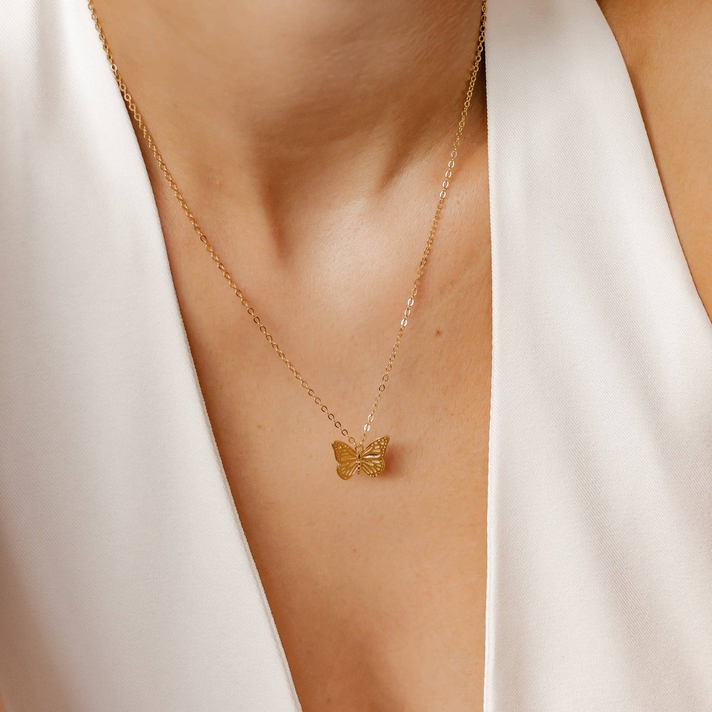 Butterfly Jewelry Set Sterling Silver