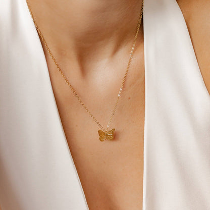 Butterfly Jewelry Set Sterling Silver