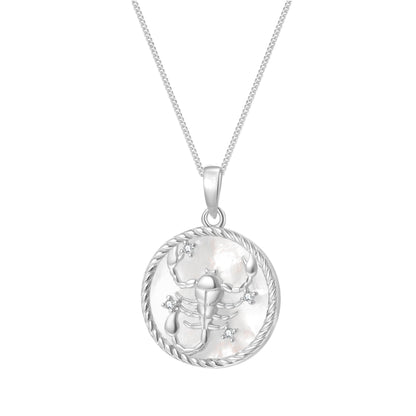 Scorpio Zodiac Pendant Necklace