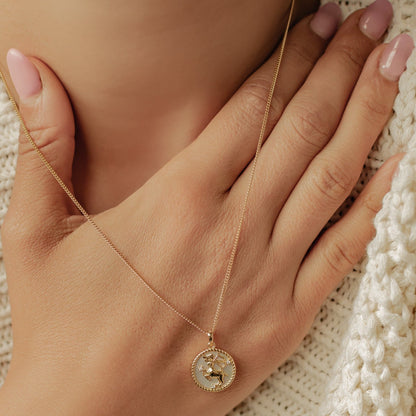 Sagittarius Zodiac Pendant Necklace