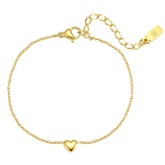 Chunky Heart Bracelet Waterproof