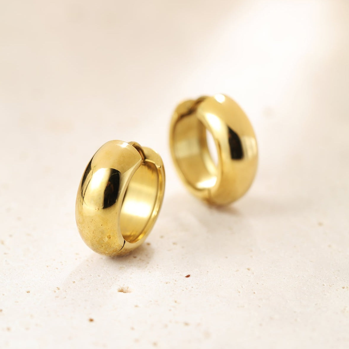 Chunky Hoop Earrings