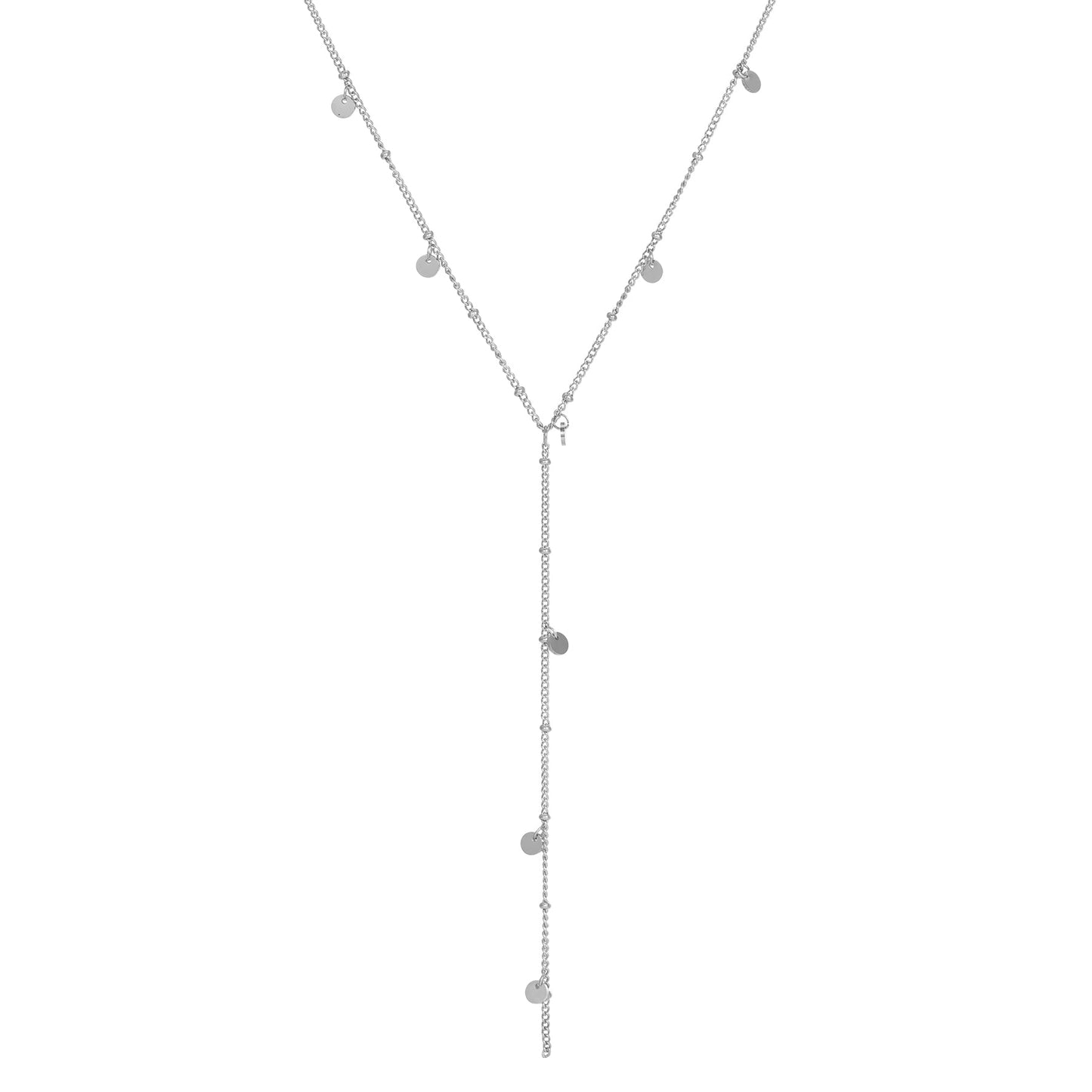 Coin Y Lariat Necklace Waterproof
