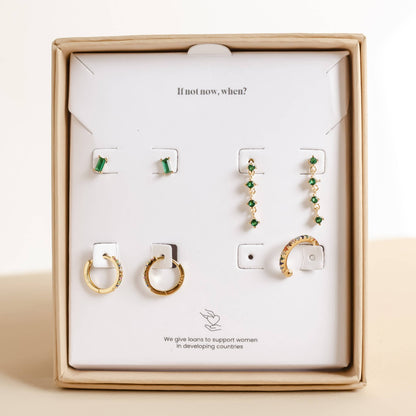 Colorful Earring Set