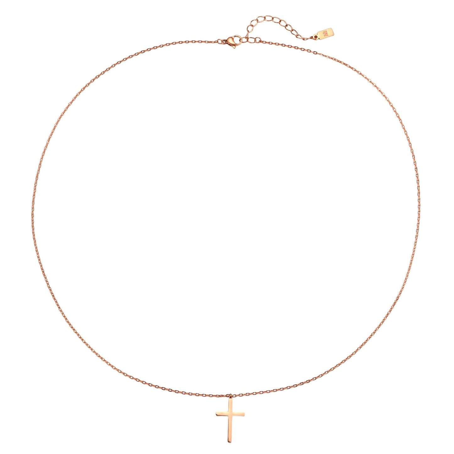 Cross Pendant Necklace Waterproof 55-60cm