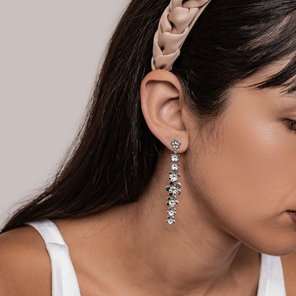 Daisy Cascade Drop Earrings Waterproof