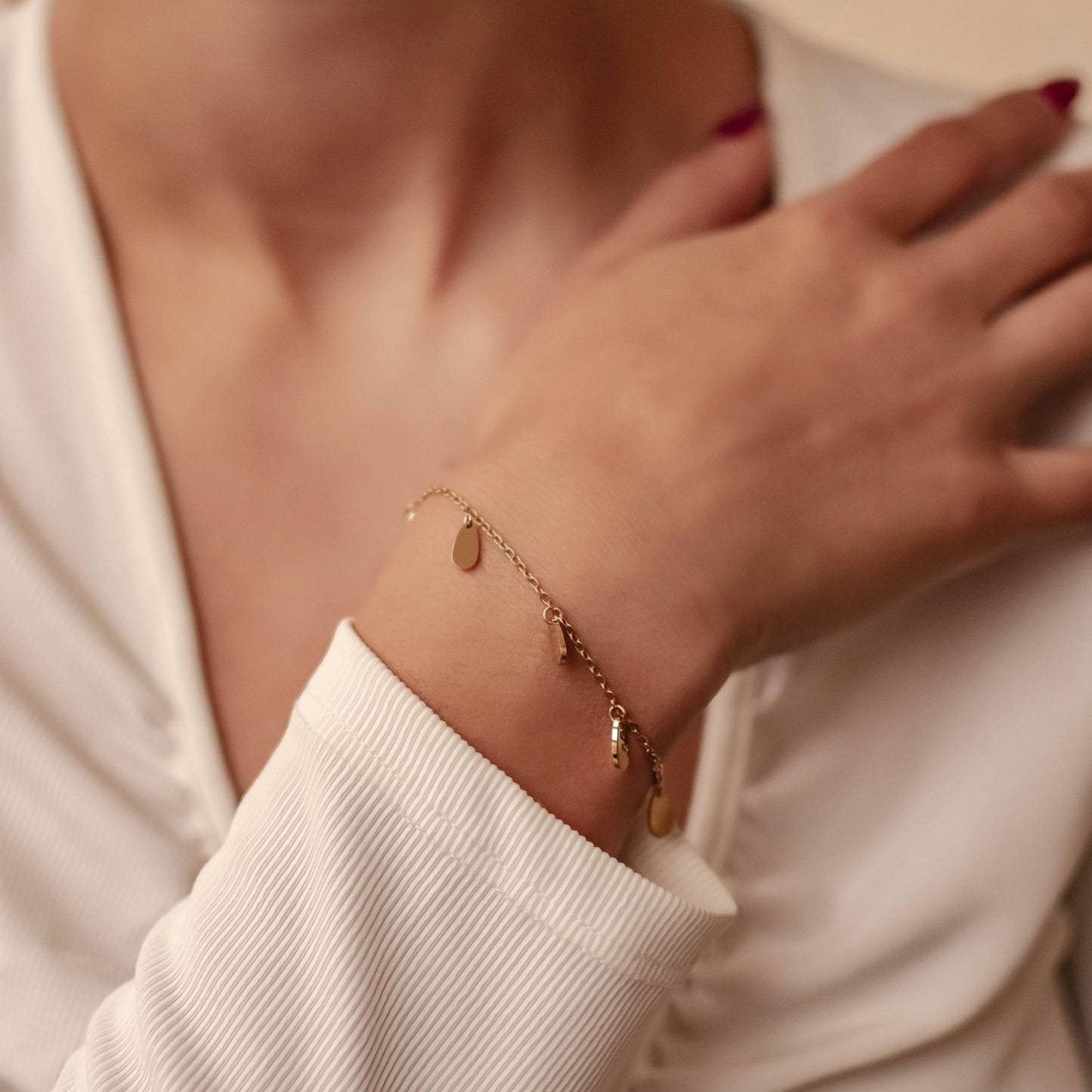 Drop Charm Bracelet Waterproof