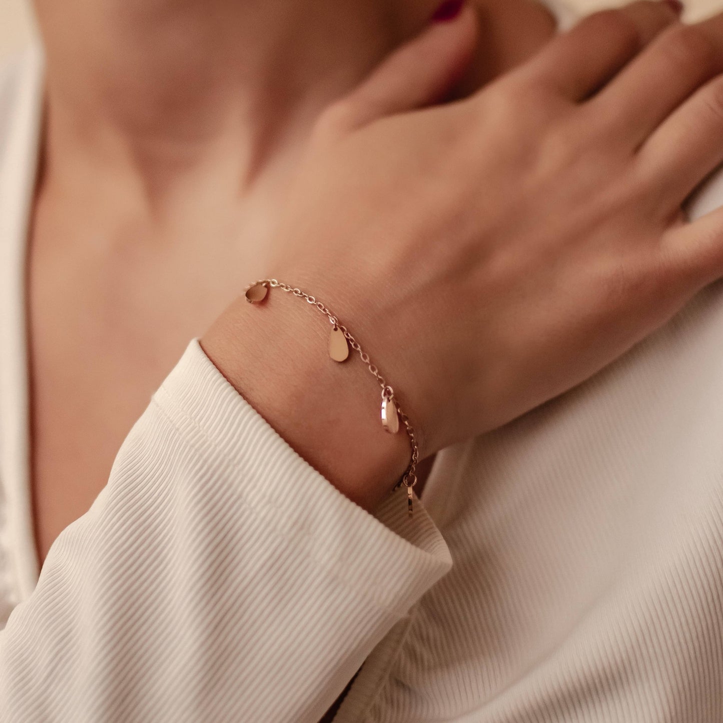 Drop Charm Bracelet Waterproof