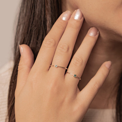 Evergreen Soul 14K Gold Emerald Ring