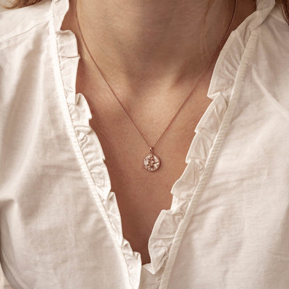 Gemini Zodiac Pendant Necklace