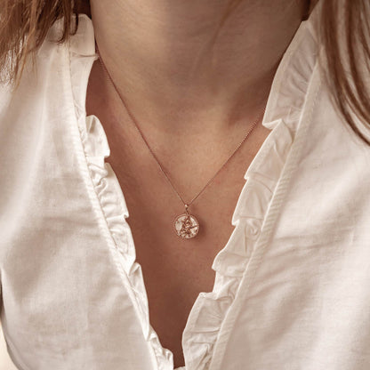 Gemini Zodiac Pendant Necklace