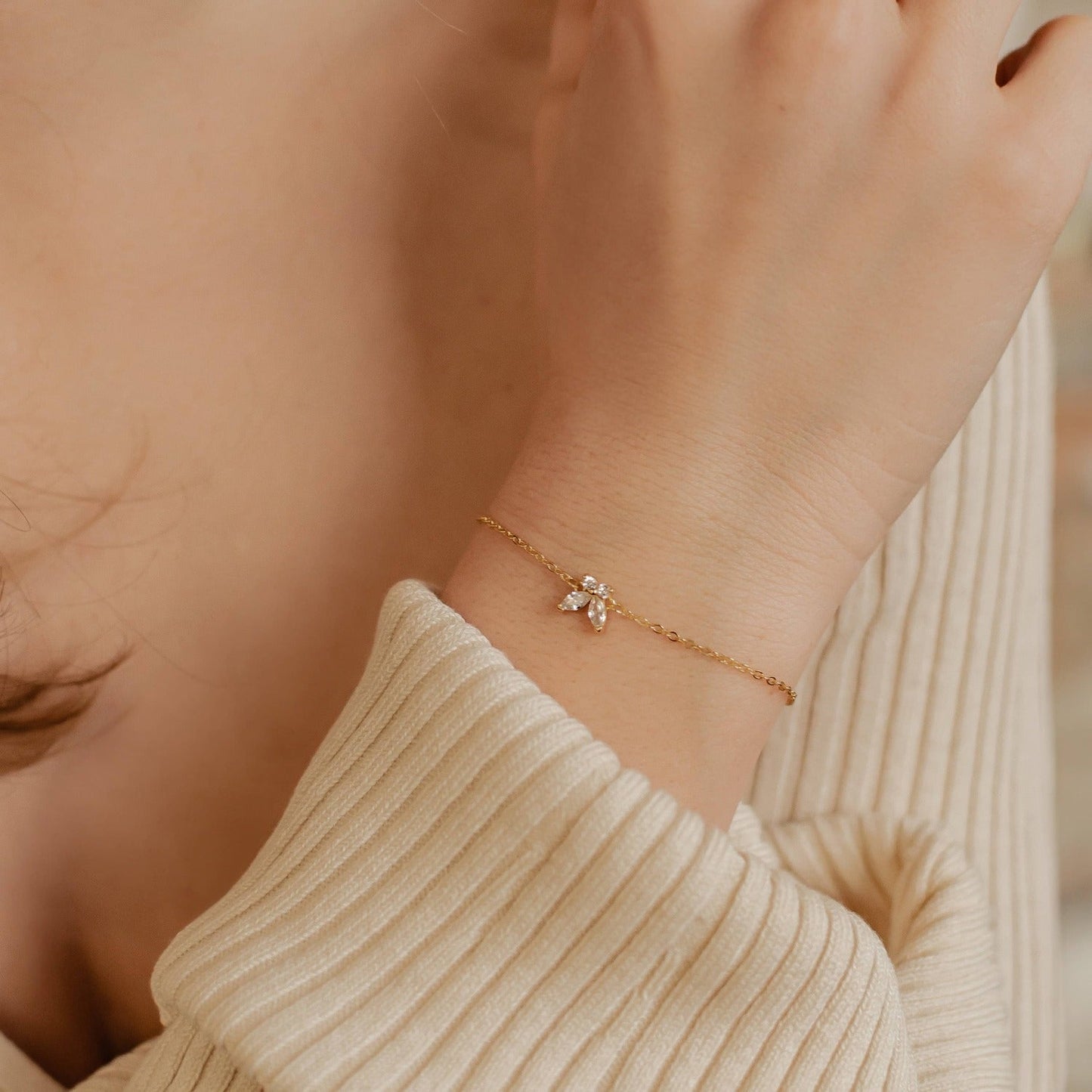 Gemstone Butterfly Jewelry Set Sterling Silver