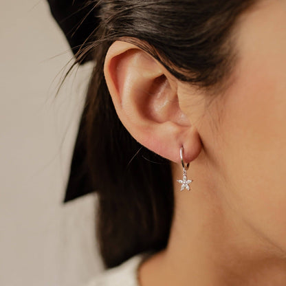 Gemstone Daisy Jewelry Set Sterling Silver