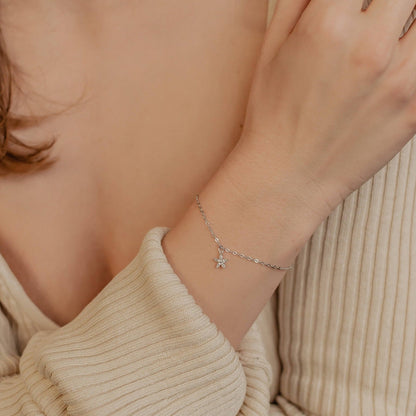 Gemstone Daisy Jewelry Set Sterling Silver