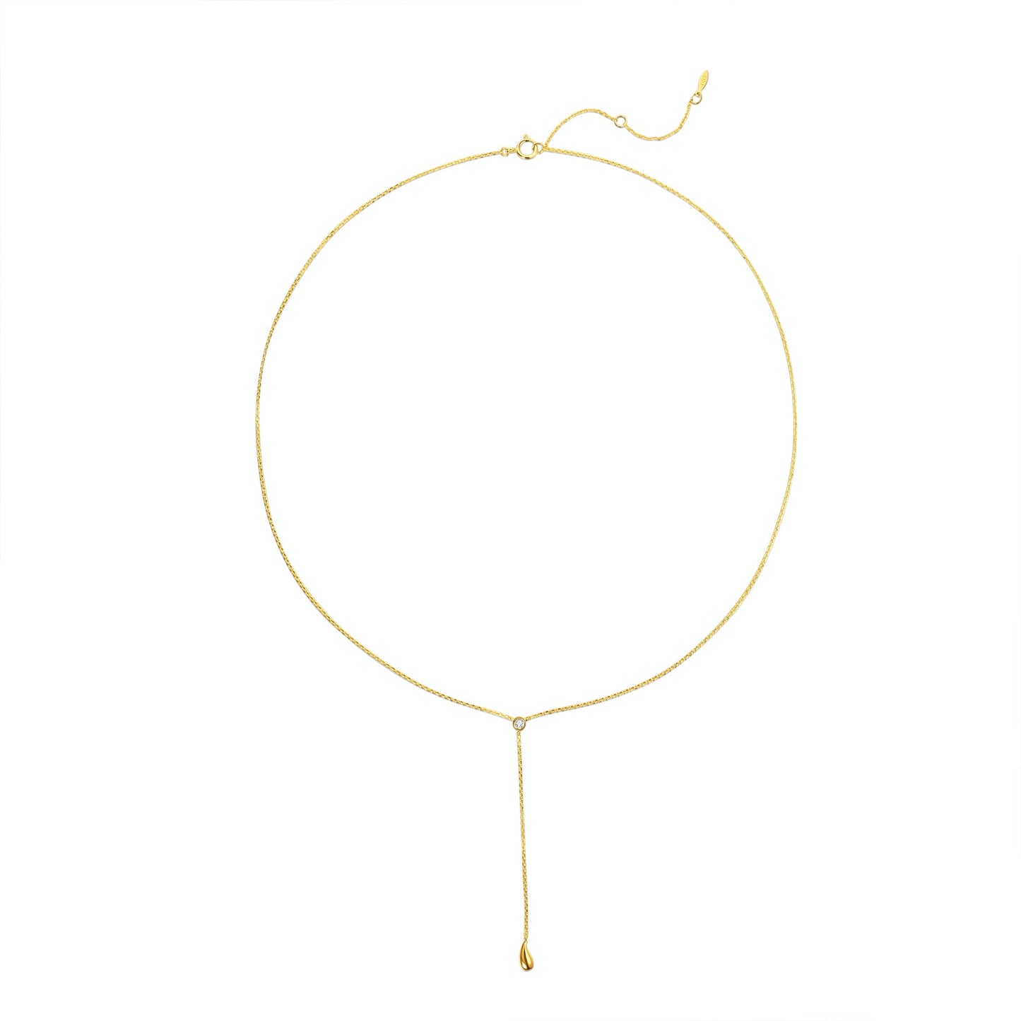 Golden Drop Necklace 14K