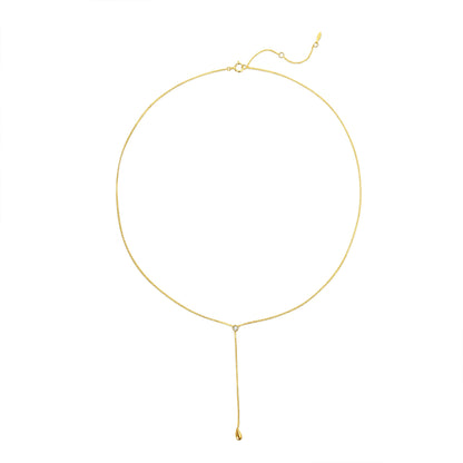 Golden Drop Necklace 14K