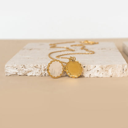 Guardian Angel Locket Necklace Sterling Silver