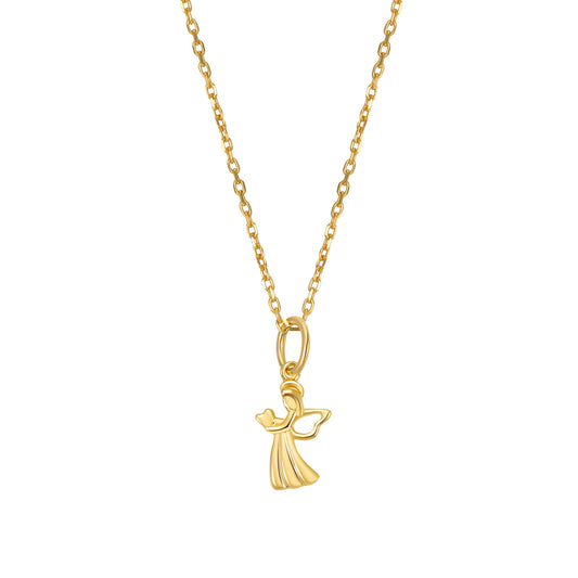 Guardian Angel Necklace 14K