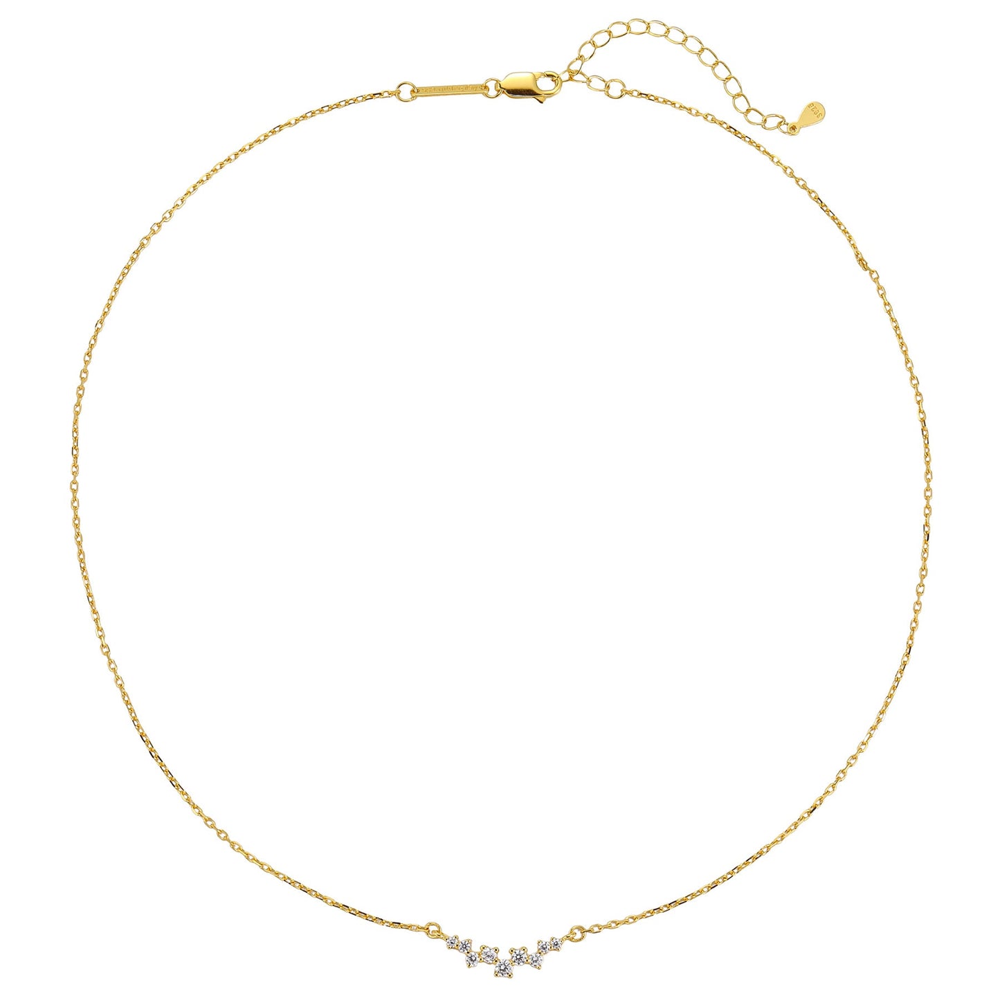 Infinite Shine Necklace Sterling Silver