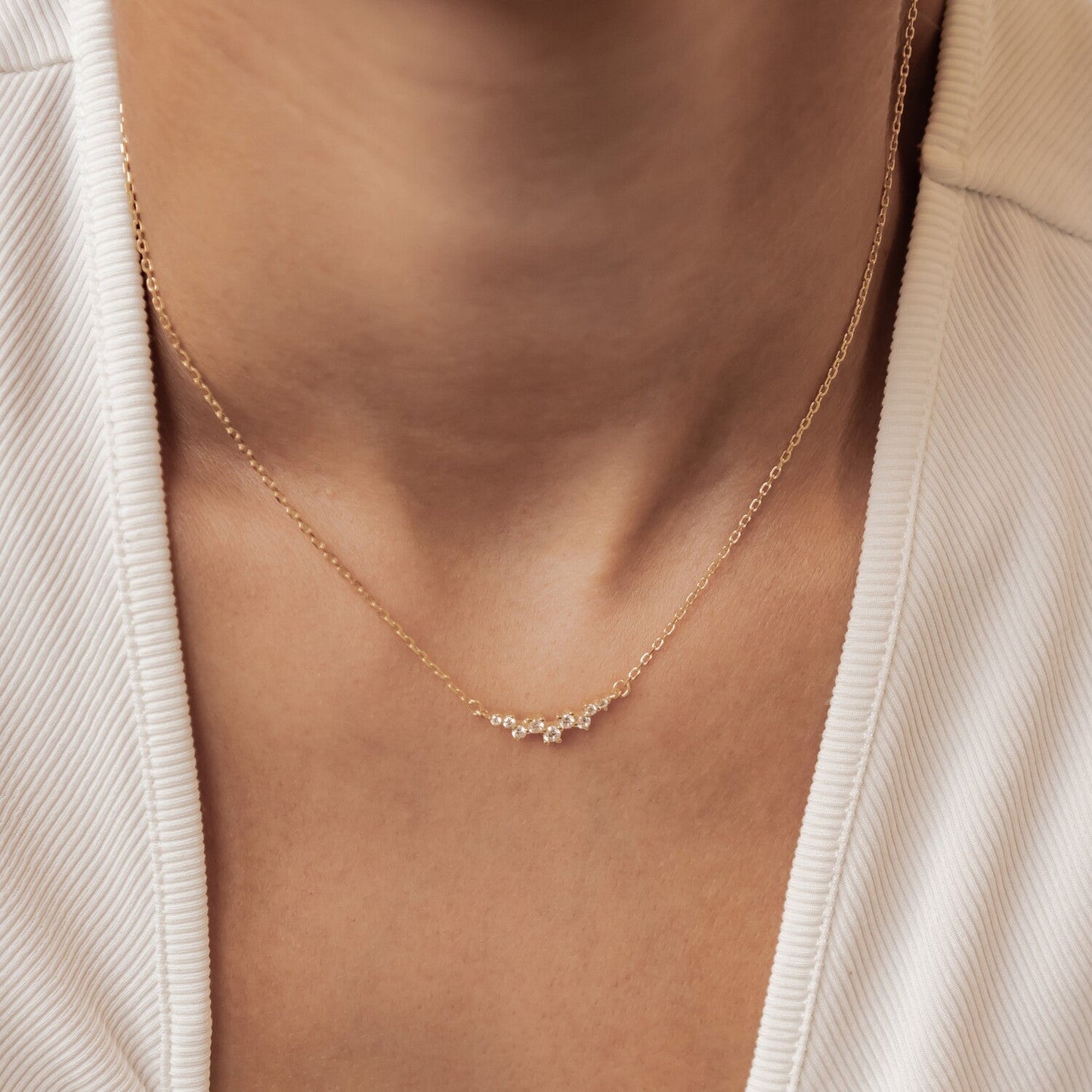 Infinite Shine Necklace Sterling Silver