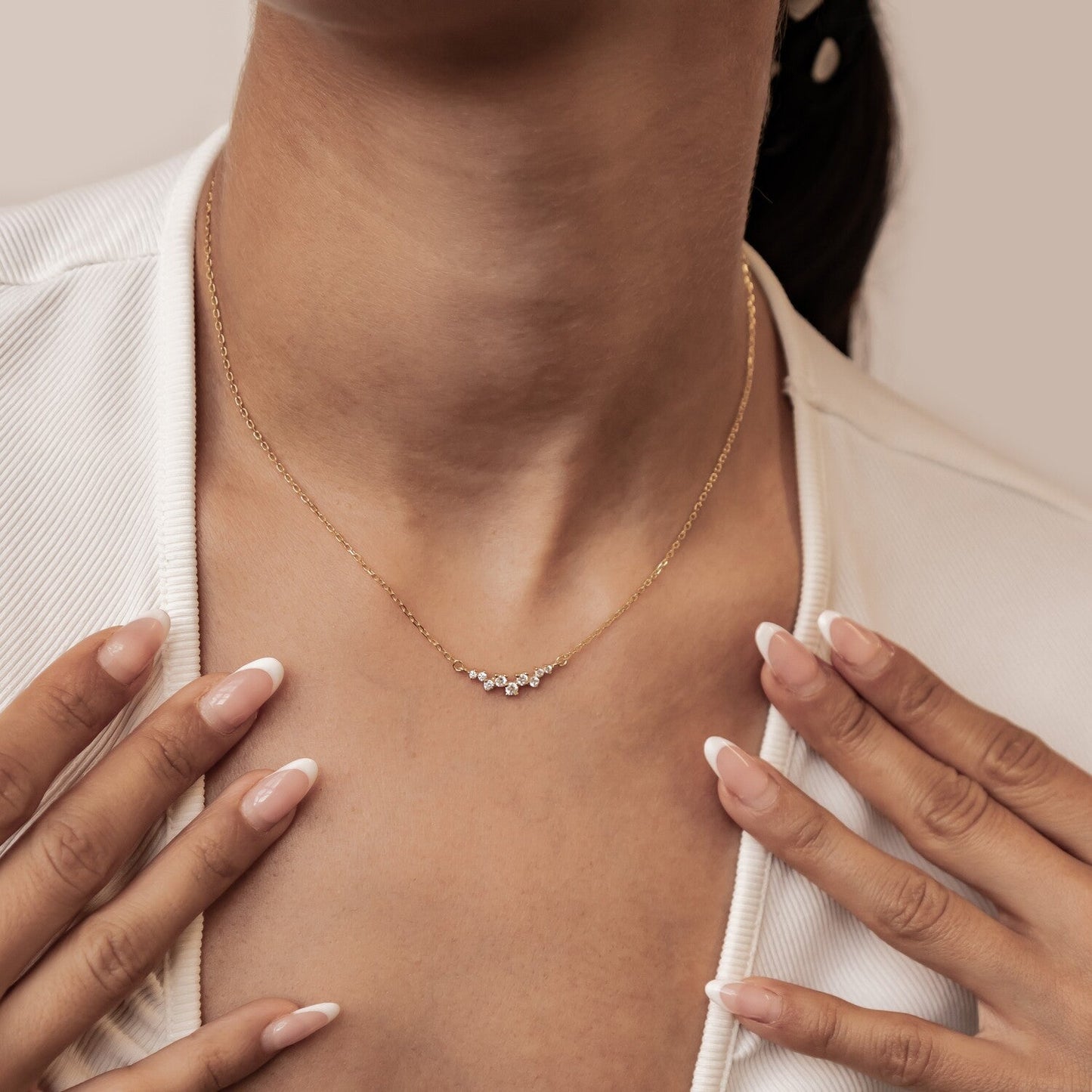 Infinite Shine Necklace Sterling Silver