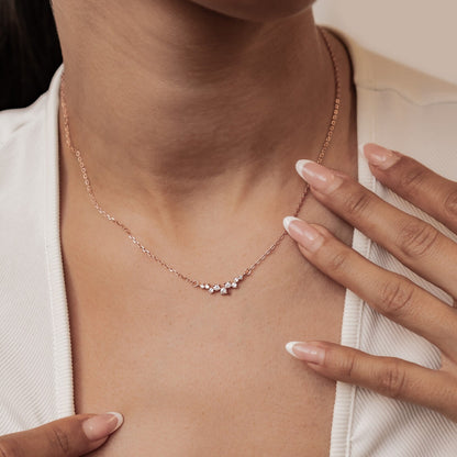 Infinite Shine Necklace Sterling Silver