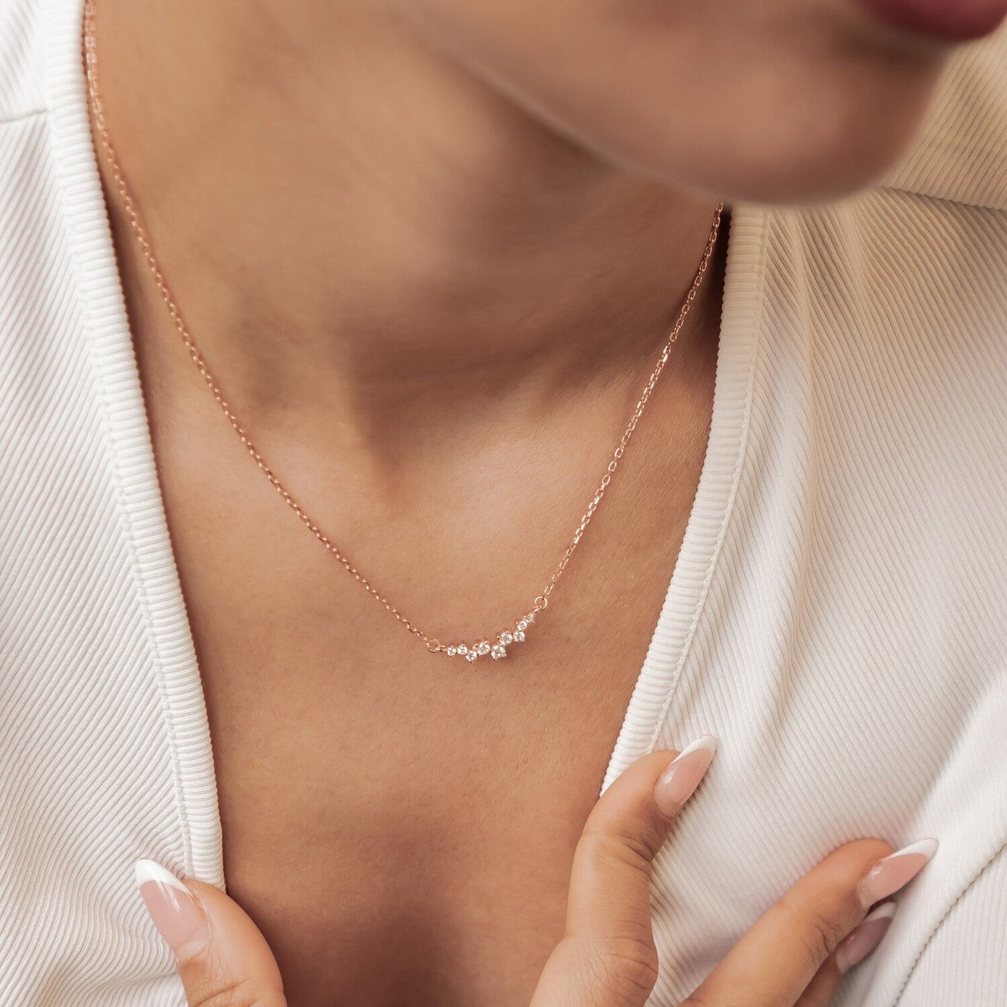 Infinite Shine Necklace Sterling Silver