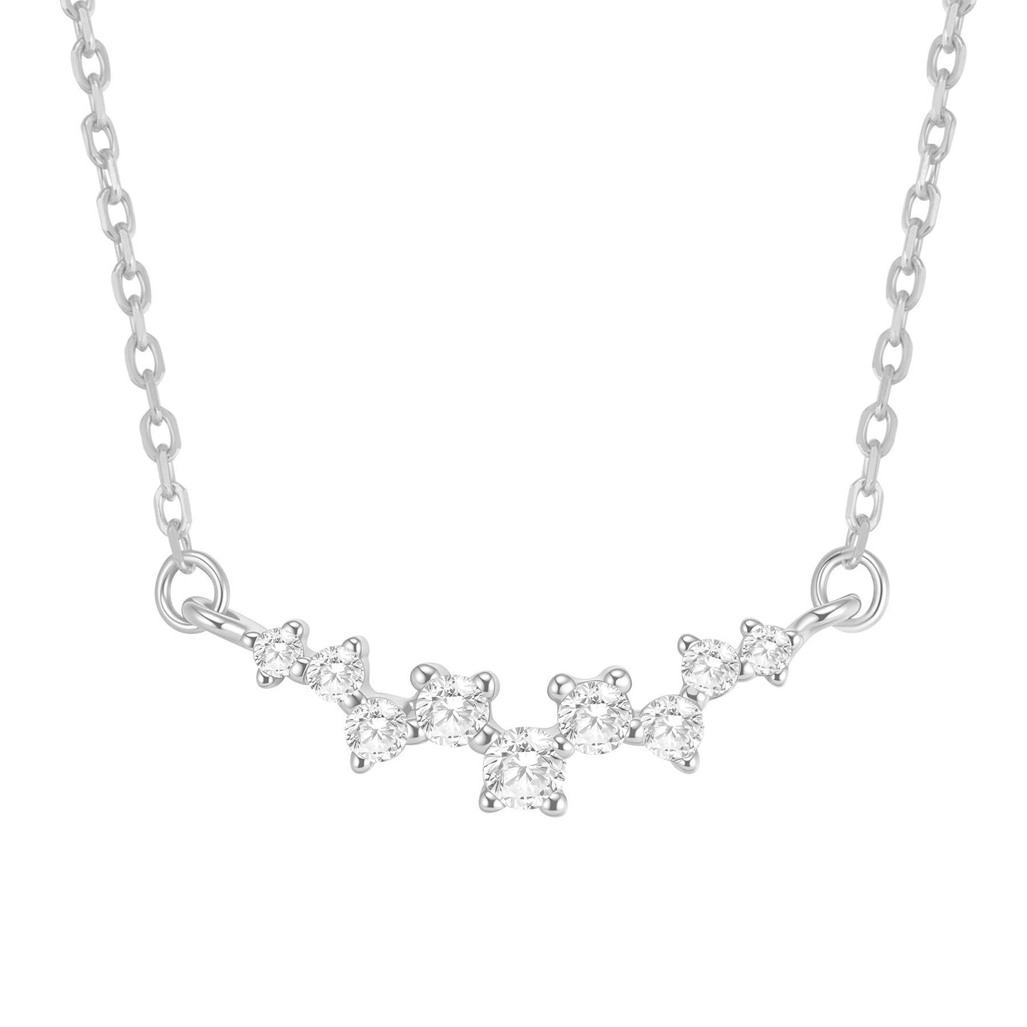 Infinite Shine Necklace Sterling Silver