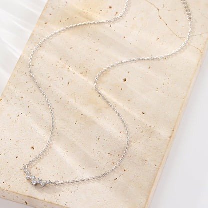 Infinite Shine Necklace Sterling Silver