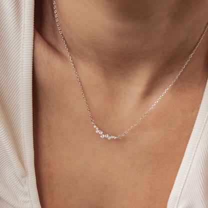 Infinite Shine Necklace Sterling Silver