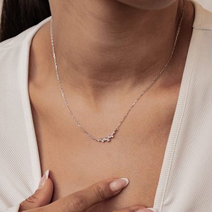 Infinite Shine Necklace Sterling Silver