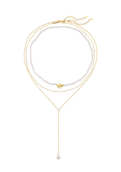 Pearl Necklaces Set Sterling Silver